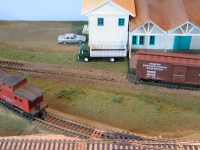 A close-up view of the module.