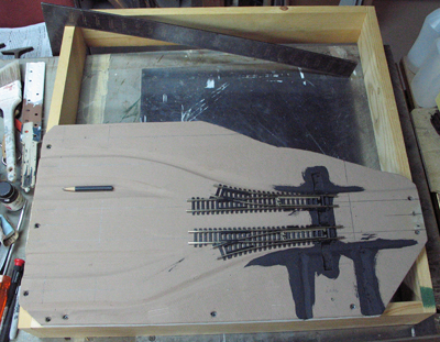 The "Changing Times" module under construction.