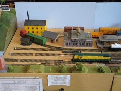 Crossovers allow trains to move between parallel tracks.